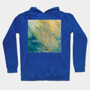 Abstract in azure colors Hoodie